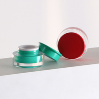 Emballage cosmétique rond coloré 5g, pot pour gel UV, emballage de rouge à lèvres de petite capacité