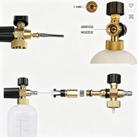 Buse de rechange en laiton de 1,1 mm pour lance à mousse de neige de nettoyeur haute pression
