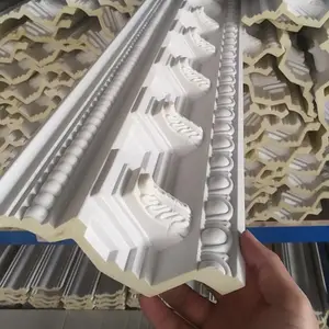 Carved pu foam cornice moulding for sale