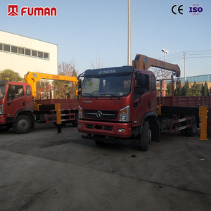 מנופי משאית טלסקופיים 5 טון רבי מכר, מנוף הידראולי המותקן על משאית עם יעילות גבוהה ויכולת הרמה חזקה - Product Image 5