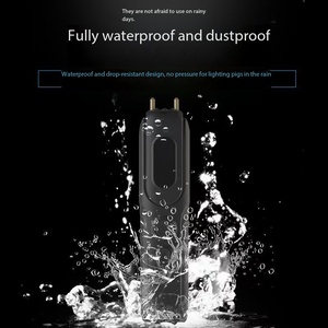 Linterna LED de Alta Potencia para Ahuyentar Animales, Recargable por USB, con Agarre Antideslizante, Herramienta Portátil de Autodefensa - Product Image 5