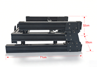 Cockpit de simulateur de course pliable, profil en aluminium 4080, siège de course réglable multi-angles pour Logitech Moza Fanatec