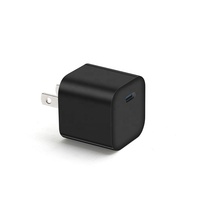 Cargador Portátil HNT 12W Mini 5V 2A 2.4A PD Tipo C con Enchufe Estadounidense, Certificado por la FCC para Teléfonos Inteligentes
