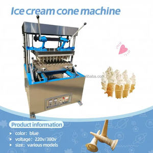 Macchina per Gelato di Produzione Cinese, Facile da Usare, per Coni Gelato e Coni Waffle, in Vendita - Product Image 1