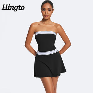 ملابس الجولف السيدات بيكليبول اللباس مع السراويل مخصص ملابس التنس اللباس الرياضي مخصص اللباس الريشة النساء ملابس الغولف - Product Image 4