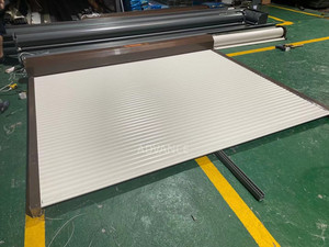 2024 nouveau style automatique pluie toit obturateur externe bloc volets isolé toit <span class=keywords><strong>volet</strong></span> roulant pour salle de soleil - Product Image 3
