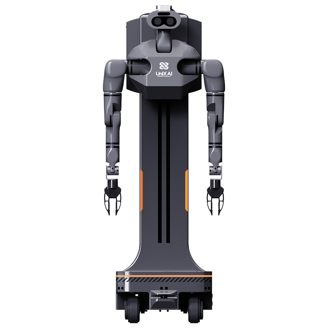 Unix Al Panther Wheeled General Purpose Dual-arm Humanoid Robot Embodied Intelligence Robot for Complex Commercial Scenarios