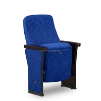 Fauteuils pliants modernes en tissu LS-623A pour églises, auditoriums et centres de spectacle - Usage commercial