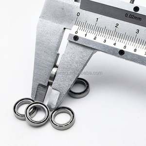 Roulement à billes miniature en acier Gcr15 8x12x2.5mm, roulement à paroi mince MR128, roulements à rouleaux miniatures MR128, largeur 2.5mm - Product Image 1