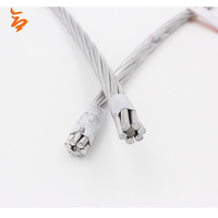 Cable conductor ACSR desnudo de alta calidad | 1/0 2/0AWG | Uso de línea aérea | Venta directa de fábrica