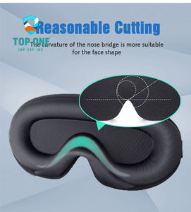 TopOne All-Season 3D Eye Cup <b>Sleep</b> Mask Blackout Eyemask for Women Men No Pressure Seamless Style for Winter Summer Fashion - Product Image 3