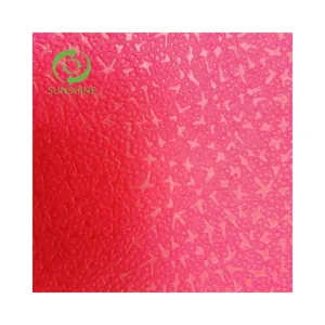 New pattern non woven fabric spunbonded 100% polypropylene Various colors and new styles pattern non woven textiles suppliers