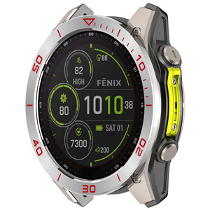 Fenix 8 AMOLED นาฬิกาอัจฉริยะ, นาฬิกาสแตนเลสสตีลกันรอยขีดข่วนขนาด43มม. 47มม. 51มม. - Product Image 5