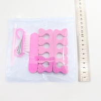Kit de manucure et de pédicure jetables, ensemble d'ongles professionnels, outils d'art, vente directe d'usine, pour Salon, 5 pièces