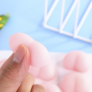 TikTok Hot-selling Super <b>Cute</b> Shin-chan Butt Squeeze Stress Relief Venting Soft Rubber Car Bumper Phone Case Accessories for - Product Image 4