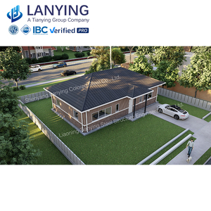 Thép hiện đại đúc sẵn 100-500 mét vuông Một Gia Đình tùy chỉnh xây dựng mạ kẽm cư trú/biệt thự đồng quê - Product Image 6