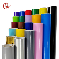 Vinilo Adhesivo PVC Elástico de 100m de Grosor, 36 Colores, para Coches, Recortable, Duradero para Exteriores, 3-5 Años, ¡Venta Caliente!