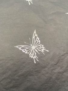 17g màu đen cao cấp thanh lịch tùy chỉnh quần áo bao bì lót giấy gói bạc bướm Logo tùy chỉnh bản sao - Product Image 2