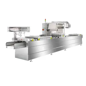 Continuous Price Food Skin Forming Vacuum Thermoforming Packaging Packing Sealer Machine With CE