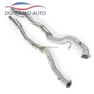 Suitable for Audi A8 5.0T <strong>D3</strong> 2007-2011 High-performance Stainless Steel Automotive Exhaust Pipe Lower Pipe - Product Image 4
