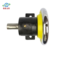 Adaptor poros udara pemasangan kaki chuck baja tahan karat 35 #, untuk suku cadang mesin kemasan-STO/STW