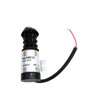 Vanne solénoïde 0423 4373 12VDC pour arrêt moteur d'excavatrice Deutz 35DZS1E2, vanne de stationnement - Product Image 1