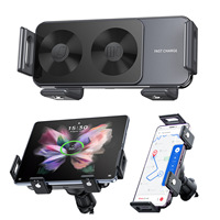 Chargeur de voiture sans fil magnétique pliable entièrement automatique pour téléphone portable à écran flexible PD, compatible avec les voitures électriques et le Flip 5