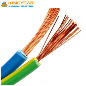 THW THHN 1, 5 mm2 2, 5 mm2 cable eléctrico conductor de cobre recubierto de PVC cable eléctrico de un solo núcleo BV cables de construcción aislados de PVC - Product Image 6