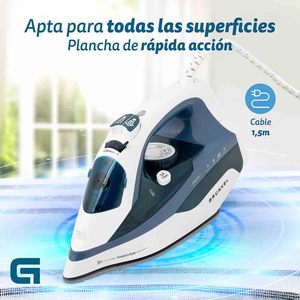 Ferro da Stiro a Vapore Grunkel 2600W con Piastra in Ceramica - Product Image 3