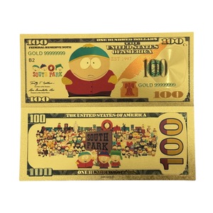 Coleccionables de Notas Conmemorativas de Graduación con Lámina Dorada Estilo South Park para Adornos de Dibujos Animados en 3D - Product Image 4
