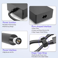 Chargeur universel pour ordinateur portable 90W 15V 6A 7.4*5.0mm pour Microsoft Surface Book Laptop 1 2 3 Surface Pro 4 Adaptateur DC