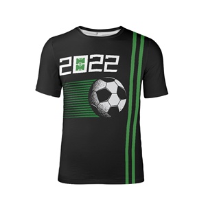 Zomer Mens T Shirts Oversized Losse Kleding Custom 2022 Voetbal Wedstrijd Print Korte Mouw Fashion Casual O Turkse T-shirt - Product Image 3