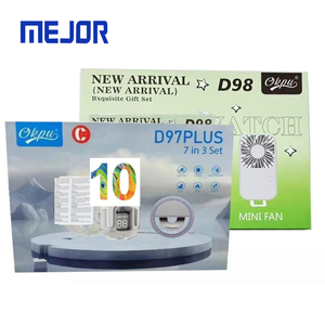 Vẻ Đẹp Đèn Cộng Với Thông Minh Đồng Hồ Phù Hợp Với 7in1 Phụ Nữ Không Dây Đồng Hồ Pro Max Earbud D97 Smartwatch Bộ Quà Tặng - Product Image 5