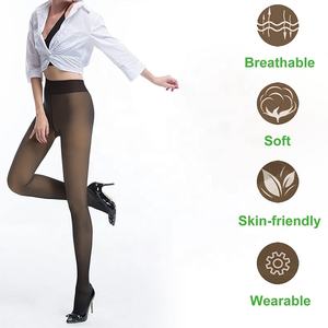 <span class=keywords><strong>Faux</strong></span> collants translucides femmes collants d'hiver chaussette thermique pantalon chaud polaire collants <span class=keywords><strong>faux</strong></span> bas Leggings <span class=keywords><strong>Transparent</strong></span> tricoté - Product Image 4