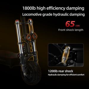 Stock UE/US, livraison gratuite en 3-7 jours, trottinette électrique Boyueda S3-11 à double moteur 60V 38Ah, 3000W *2, Boyueda 85 km/h, autonomie 100-120 km - Product Image 3