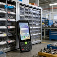 Terminal de données mobiles Seuic PDA AUTOID Q9 1D 2D Lecteur de codes-barres QR Android 13 OS 4+64 Go de mémoire