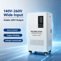 Régulateur de tension automatique AVR 15 KVA monophasé avec logo personnalisé