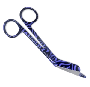 Ciseaux à pansements Zebra Lister violets 5,5 pouces entièrement recouverts, outils de coupe médicaux, meilleur fournisseur en gros - Product Image 6