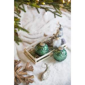 Db <b>Christmas</b> Ball Ornaments Glass Decorative Hanging Balls Set For Holiday Party <b>Tree</b> Decorations Stand Accessories - Product Image 6