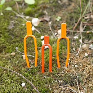 Garpu tetap tanaman anggur Pin pendukung stroberi tanaman anggur Stolon memperbaiki garpu - Product Image 3