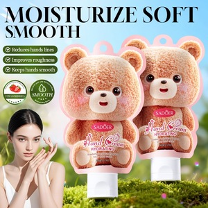 <span class=keywords><strong>Crema</strong></span> Mani Orsetto Carino 60g al Profumo di Fragola Idratante Nutriente Anti-Secchezza e Anti-Screpolature Lozione Mani Portatile per la Cura Quotidiana delle Mani - Product Image 2