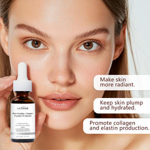 Wholesale Face <b>Skin</b> Firming Lifting Fine Lines Smooth Moisture Hydrating Brighten Multi-peptide Copper Peptide Serum - Product Image 3