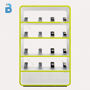 Popolari accessori del telefono cellulare slat parete vetrina in vetro e acrilico display del telefono cellulare mobile - Product Image 5