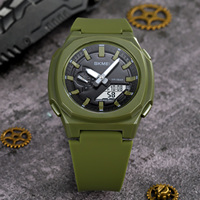 Jam Tangan Sport Digital SKMEI 2091 Tahan Air Layar LED Tali 18mm Casing ABS Dial Resin
