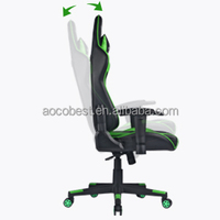 Corée du sud Europe vente PRO SÉRIE GT002-GREEN chaise De Jeu oyuncu koltuu chaise bureau recaro sièges de bureau vert sillas gamer
