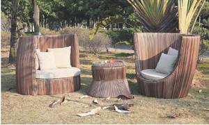 Mobiliário exterior da banheira da mesa da piscina e da cadeira - Product Image 5