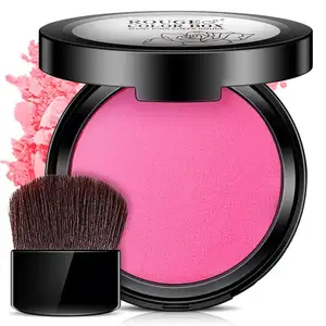 Oem Bioaqua Beauty Make-Up Producten Natuurlijke Gladde Spieren Heldere Kleur Drie Kleuren Optie Roze Make-Up Blush