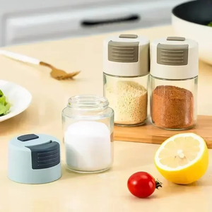 Bocaux à épices pour cuisine, salière et poivrière, organiseur d'assaisonnements, gadget pour barbecue - Product Image 3