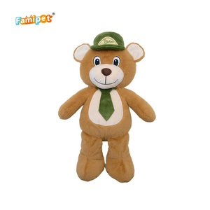 Fabricante Famipet, Venda por Atacado de Brinquedos de Pelúcia Personalizados com Design de Urso com Chapéu Fofo - Product Image 5