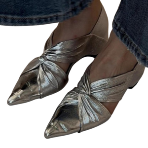 Baskets plates décontractées pour femmes, mocassins à enfiler confortables et respirants, chaussures d'été avec empeigne en PU et semelle extérieure en TPR - Product Image 4